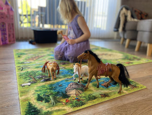 Spielteppich - Puzzleteppich für Pferdenarren